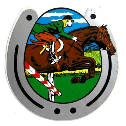 Werbe aufkleber reiten - werbe-aufkleber,