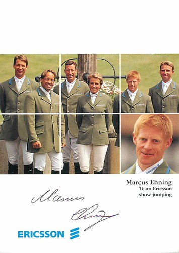 Marcus ehning autogrammkarte - marcus,
