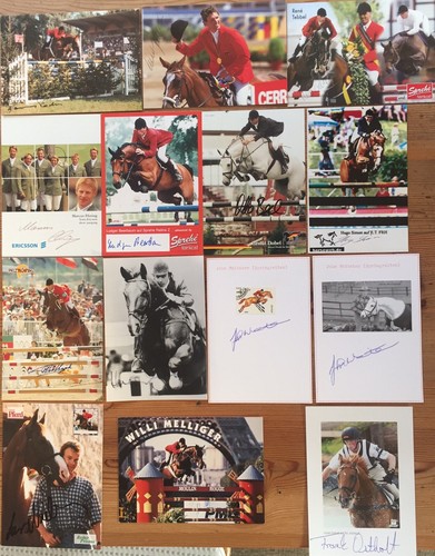 Springreiten 14x signiert - , wm