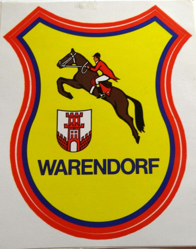 Souvenir aufkleber warendorf - souvenir-aufkleber,