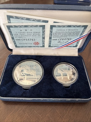 5000 10000 won silber münze - 5000,
