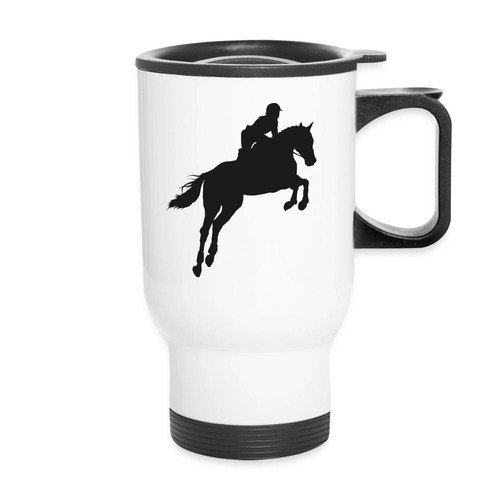 Thermobecher springreiten - thermobecher,