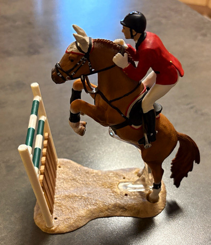Reiterfigur auf pferd - pferd, beim