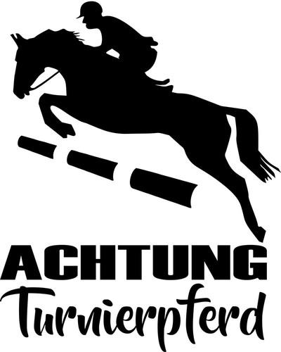 Aufkleber pferd pferdesport - aufkleber,